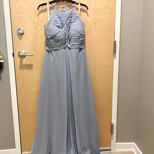 Dusty Blue Bridesmaid Dress